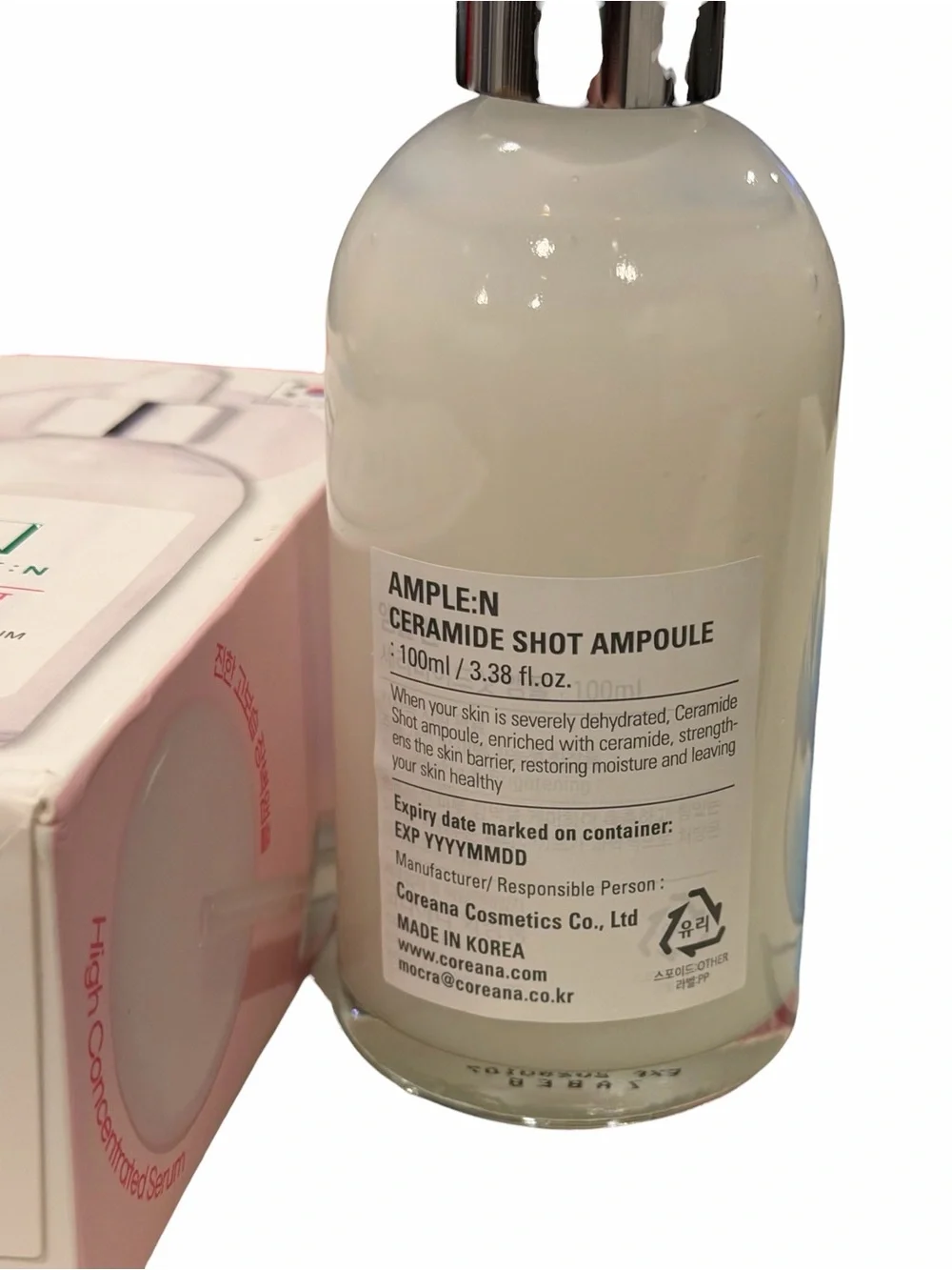 AMPLE:N Ceramide Shot Ampoule 3.38OZ Anti Aging Moisturizer Soothing Skin Care K